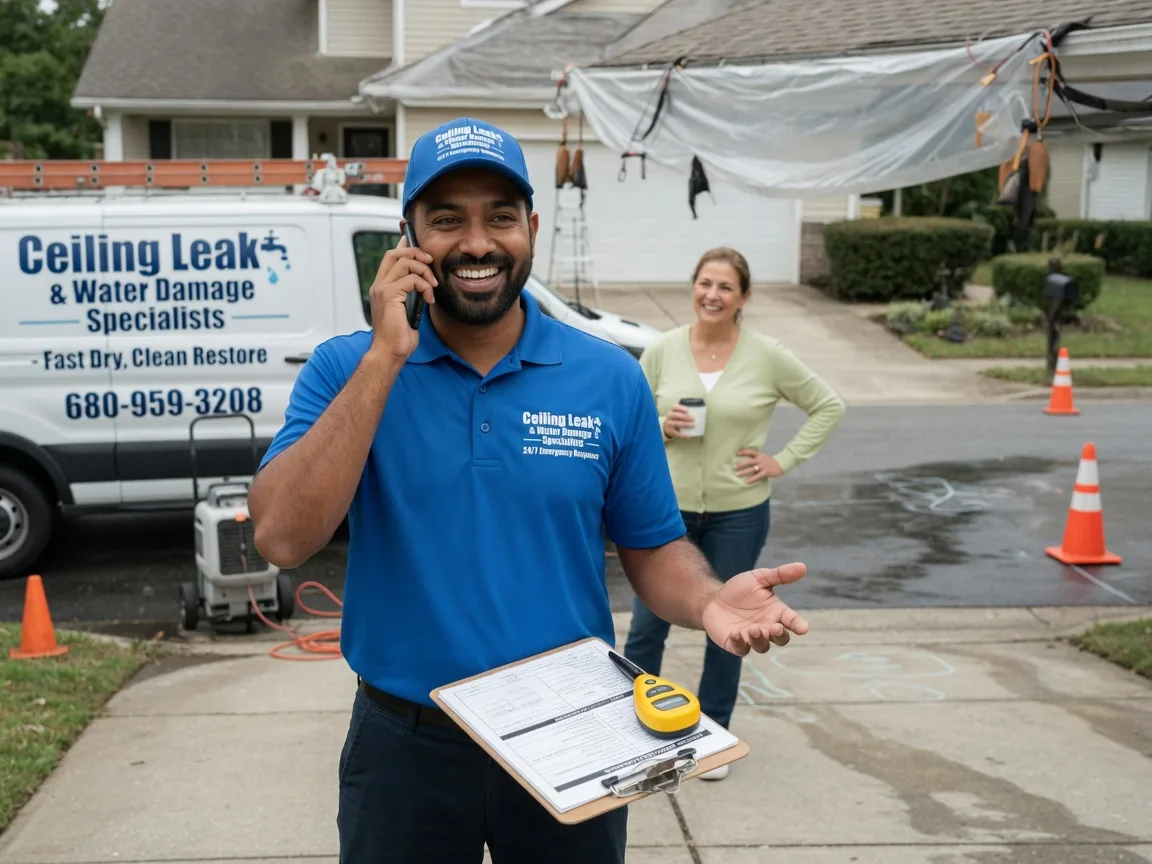 Ceiling Leak Cleanup Carson, VA FAQs