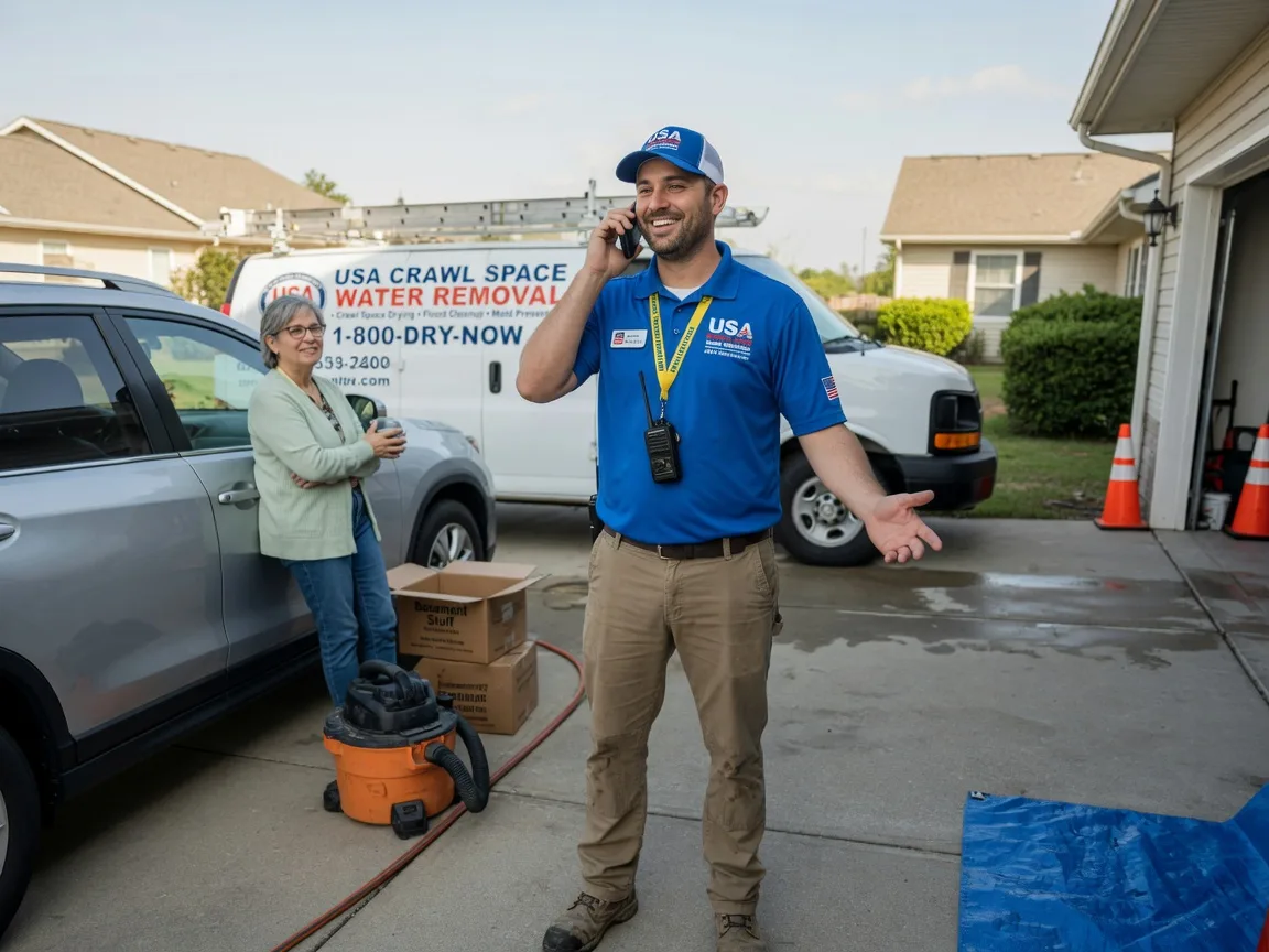 Crawl Space Water Removal Carson, VA FAQs